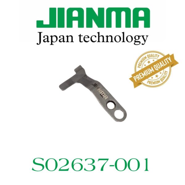 Jianma S02637-001 Thread Trimmer Knife Holder – Industrial Sewing Machine Cutter Bracket