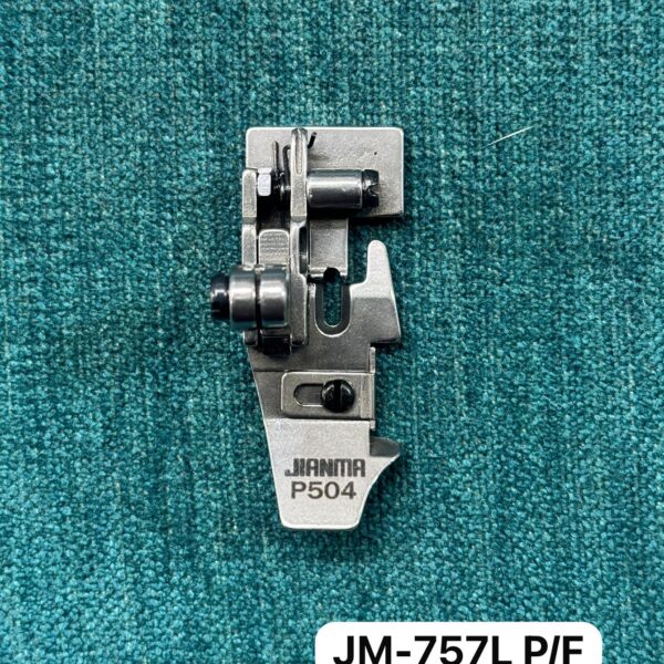 Jianma JM-757L P/F – Left-Side Presser Foot with Roller for Industrial Sewing Machines