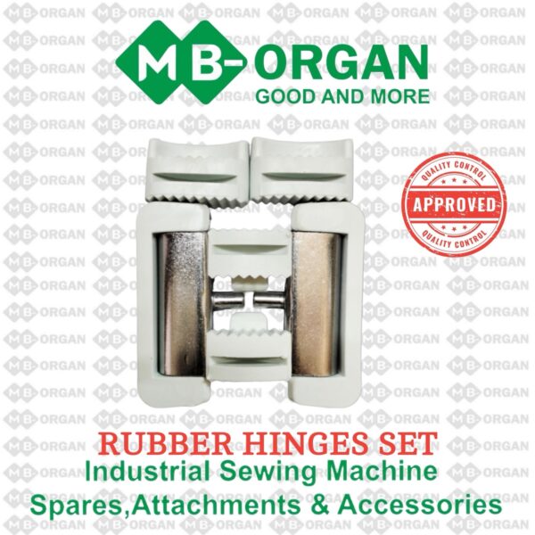 Rubber Hinges Set - Industrial Sewing Machine Accessory